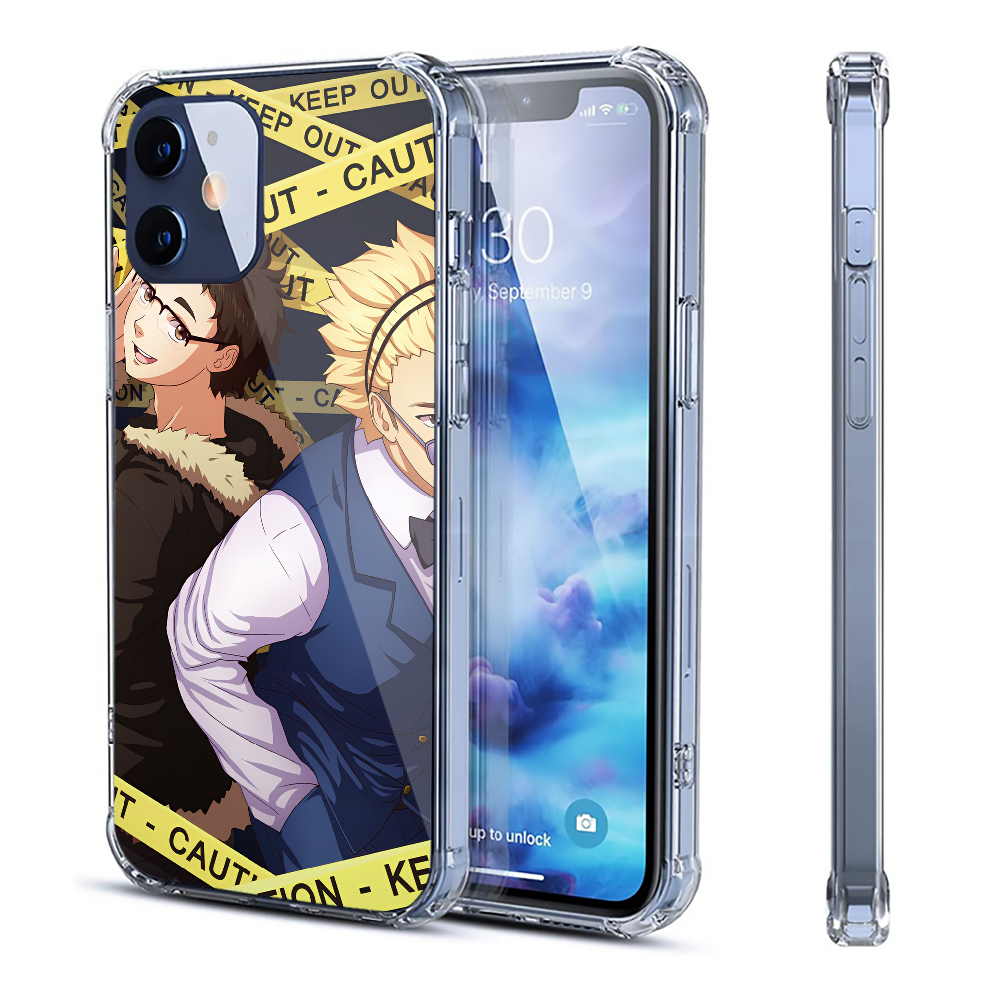 （画像用） ハイキュー!! Haikyu!! 【iPhone 12シリーズ対応】透明スマホケース（クリアソフトケース）